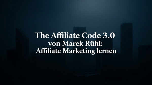 The Affiliate Code 3.0 von Marek Rühl: Affiliate Marketing lernen