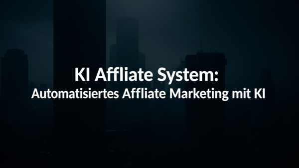 KI Affiliate System: Automatisiertes Affiliate Marketing mit KI